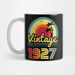 Vintage 1927 Made in 1927 96th birthday 96 years old Gift Mug